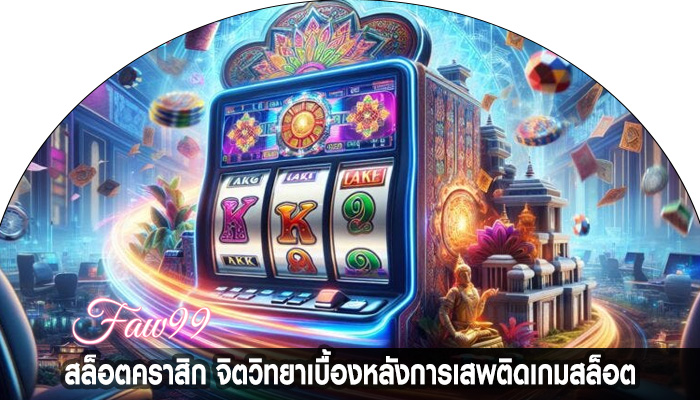 สล็อตคราสิก จิตวิทยาเบื้องหลังการเสพติดเกมสล็อต