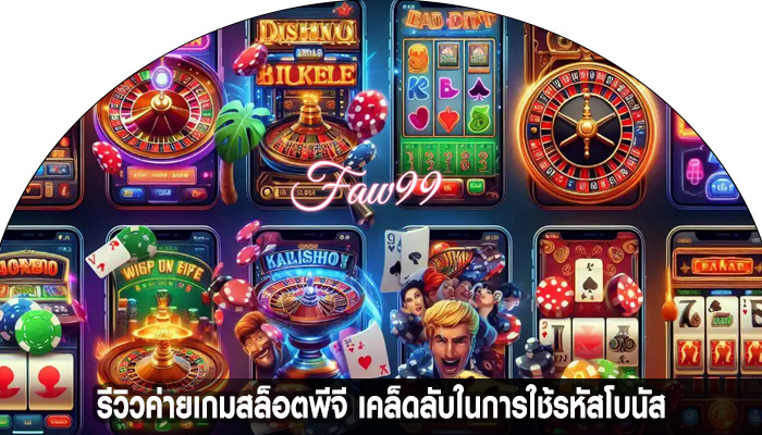 รีวิวค่ายเกมสล็อตพีจี เคล็ดลับในการใช้รหัสโบนัส