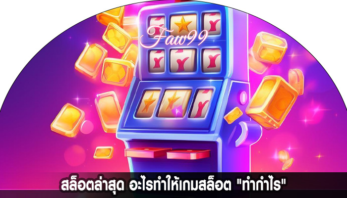 สล็อตล่าสุด อะไรทำให้เกมสล็อต "ทำกำไร"